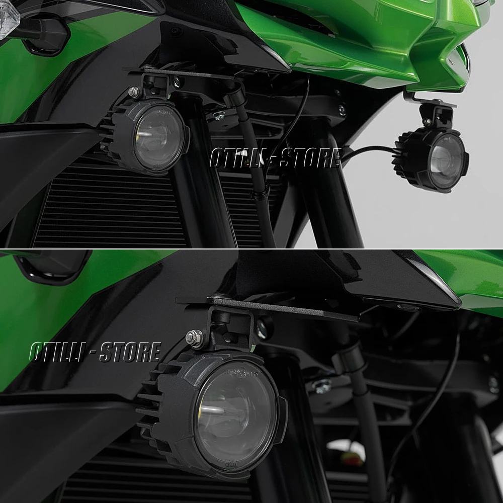 Nuevo Para Kawasaki VERSYS650 2014 - 2022 accesorios de motocicleta lámpara antiniebla soporte de foco Kit de montaje de luz Versys 650