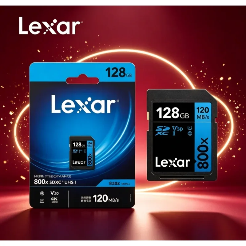 Lexar   SDXC UHS‑I Memory Card V30 150MB/s Class 10 Storage Card for Digital SLR Camera 4K Recording