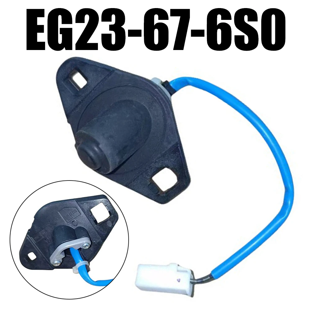 Auto Parts Rear Trunk Switch Black Car Accessories EG23-67-6S0 Replacement Easily Install Useful Elegant Design