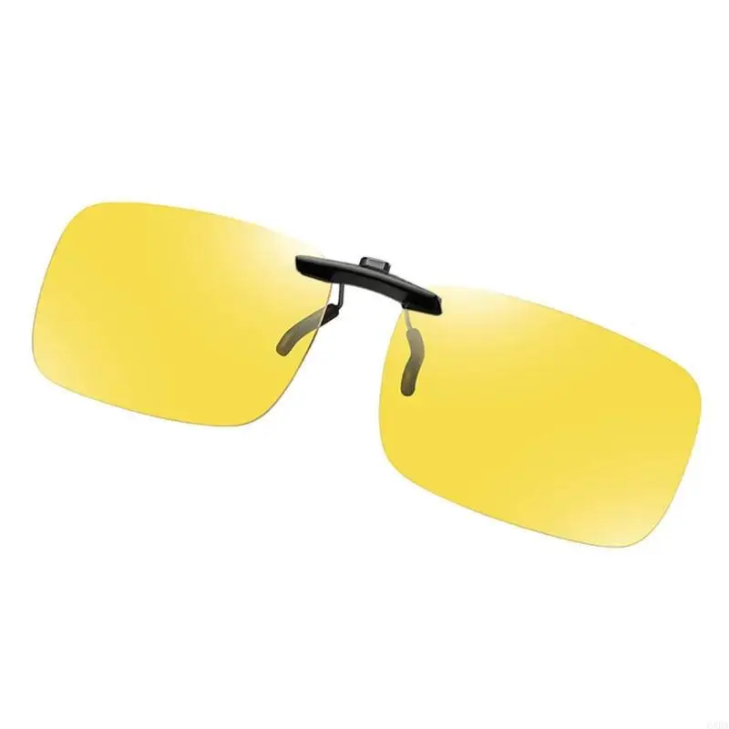 Colored Filter Clip On Lens For Outdoor Enthusiast Fisherman And Driver Use Easy To Use Clip On Night Glasses 6XDA