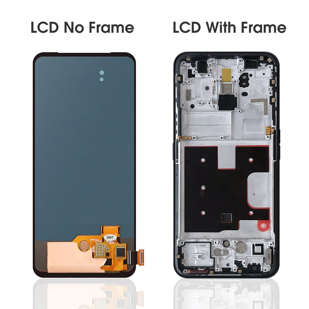 Original AMOLED For Oppo Reno2 F LCD Display Touch Screen Digitizer Assembly For Oppo OPPO Reno 2F CPH1989 Display Replacement