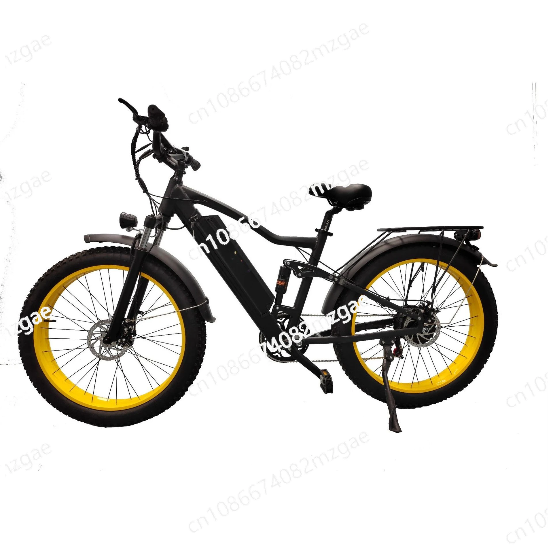 

Снежный электрический велосипед, 26-дюймовый электрический велосипед с широкими шинами, электрический велосипед с мягким хвостом и амортизатором