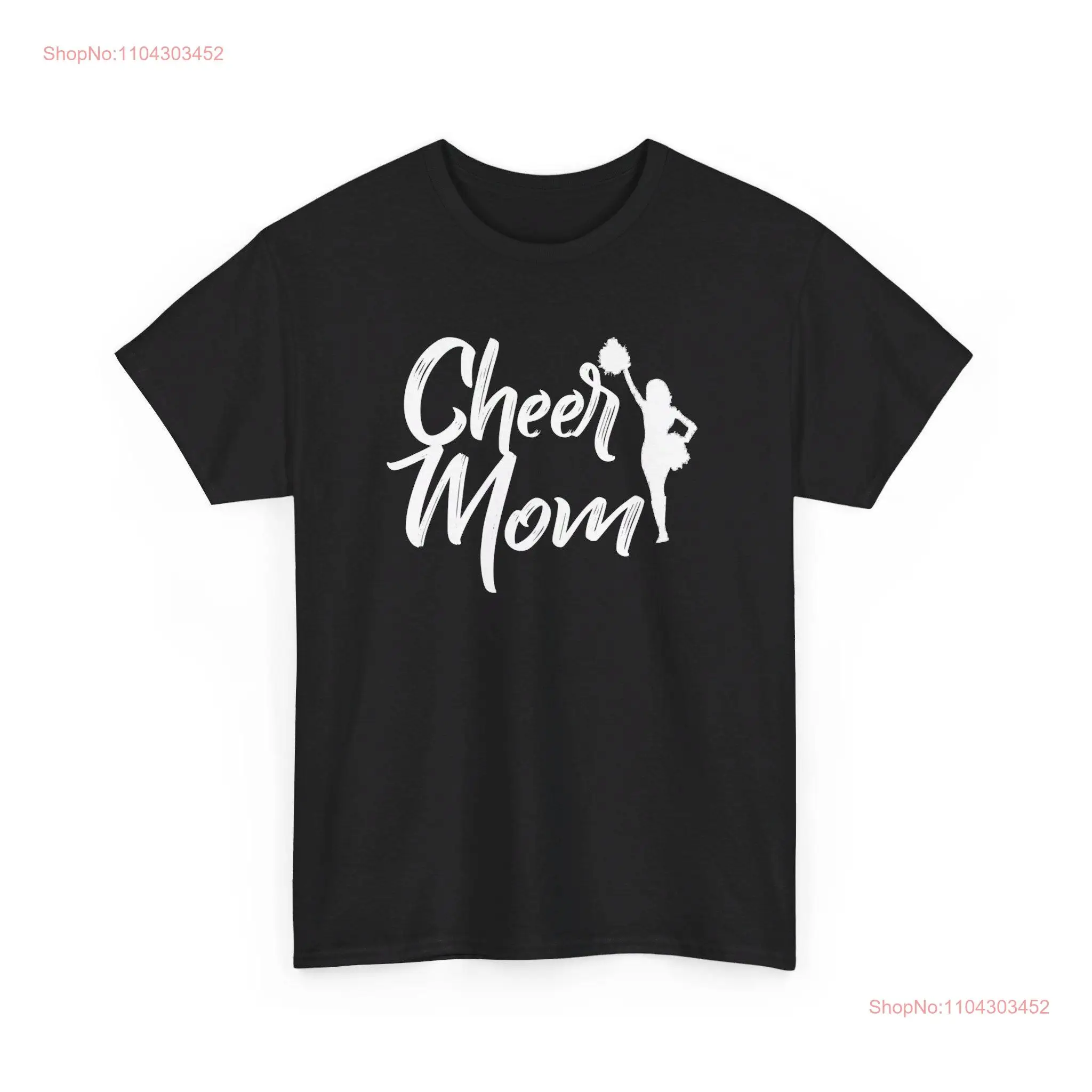 Cheer Mom T Shirt Proud Cheerleading Cheerleader Perfect for Game Day Apparel long or short sleeves