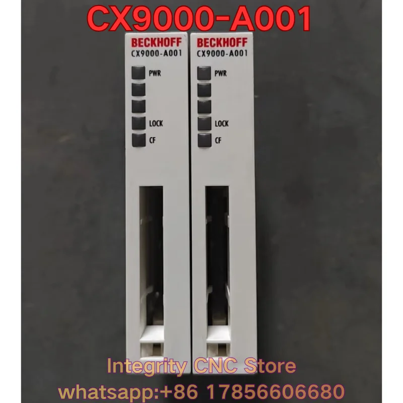 Second-hand CX9000-A001 PLC module functional test is normal