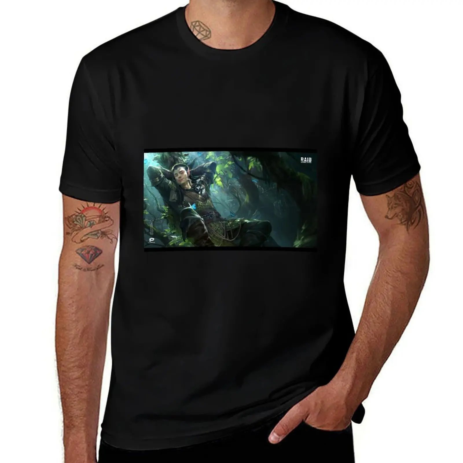 raid shadow legends T-Shirt Plus Size Street Style Tee T-Shirt