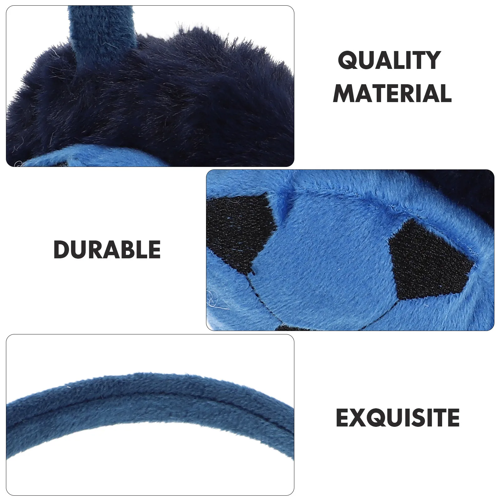 1Pcs Boys Ear Muff Winter Ear Warmer Soccer Modeling Comfortable Protective Cover Outdoor Warm-Keeping Earmuff