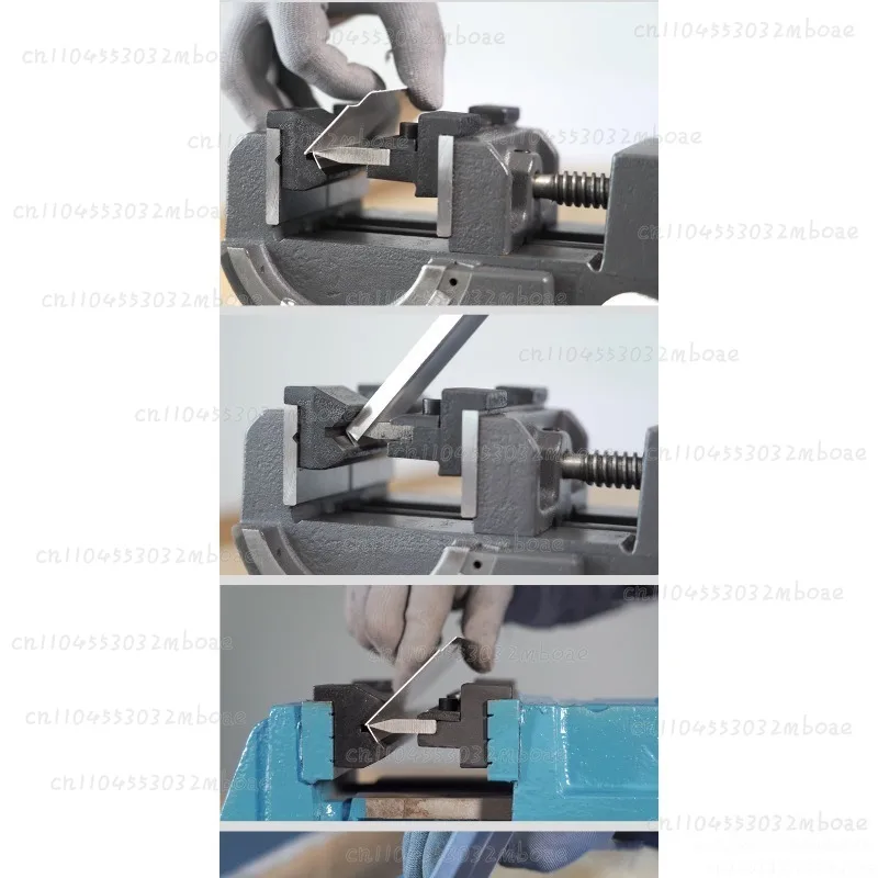 Precision Press Brake Tool Magnetic Manual Bending Machine Steel & Aluminum Plate Vise for Metalworking