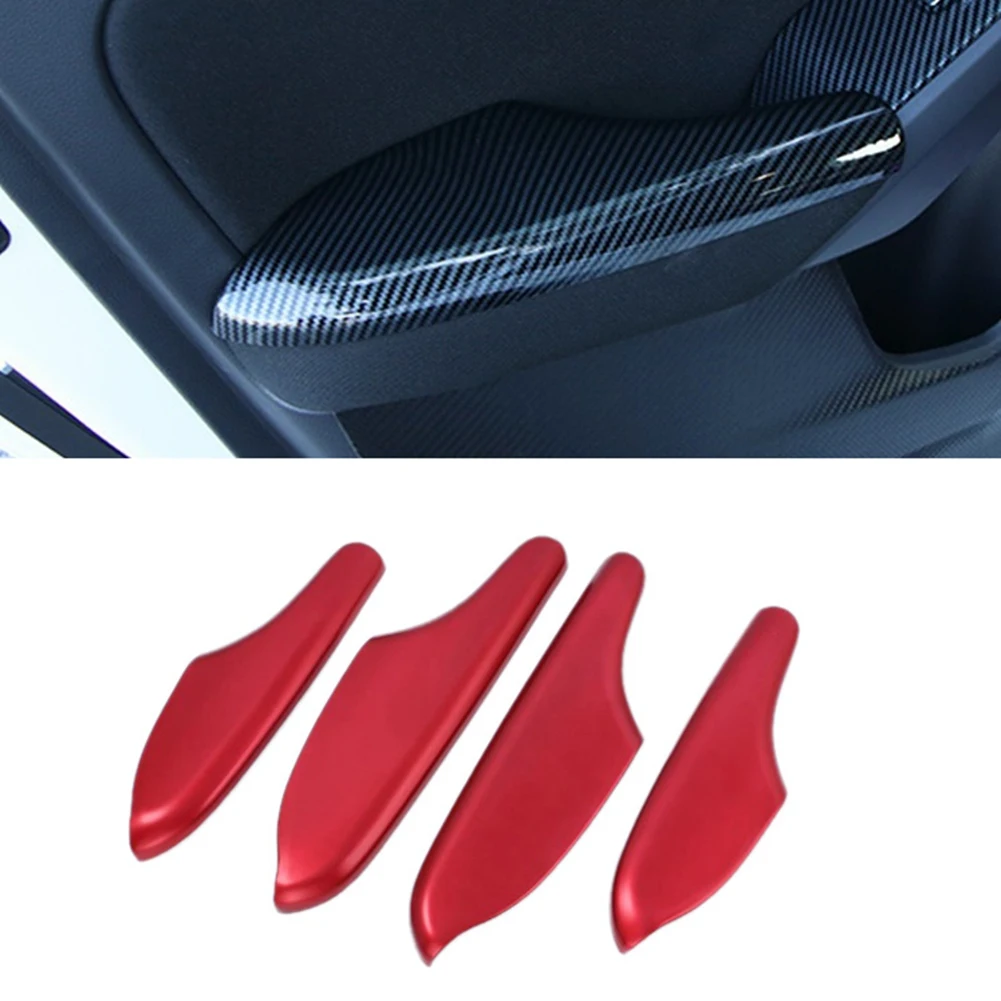 For 11Th Gen Honda Civic 2022 Car Door Armrest Panel Cover Trim Decorative Sticker Interior Accessories,Half Pack, A