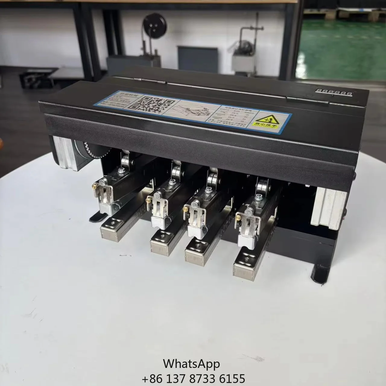 Electric Metal Stapler Four Nail Head Intelligent Induction Labour-saving Heavy Duty Multi-function Binding Machine 4800 Staple