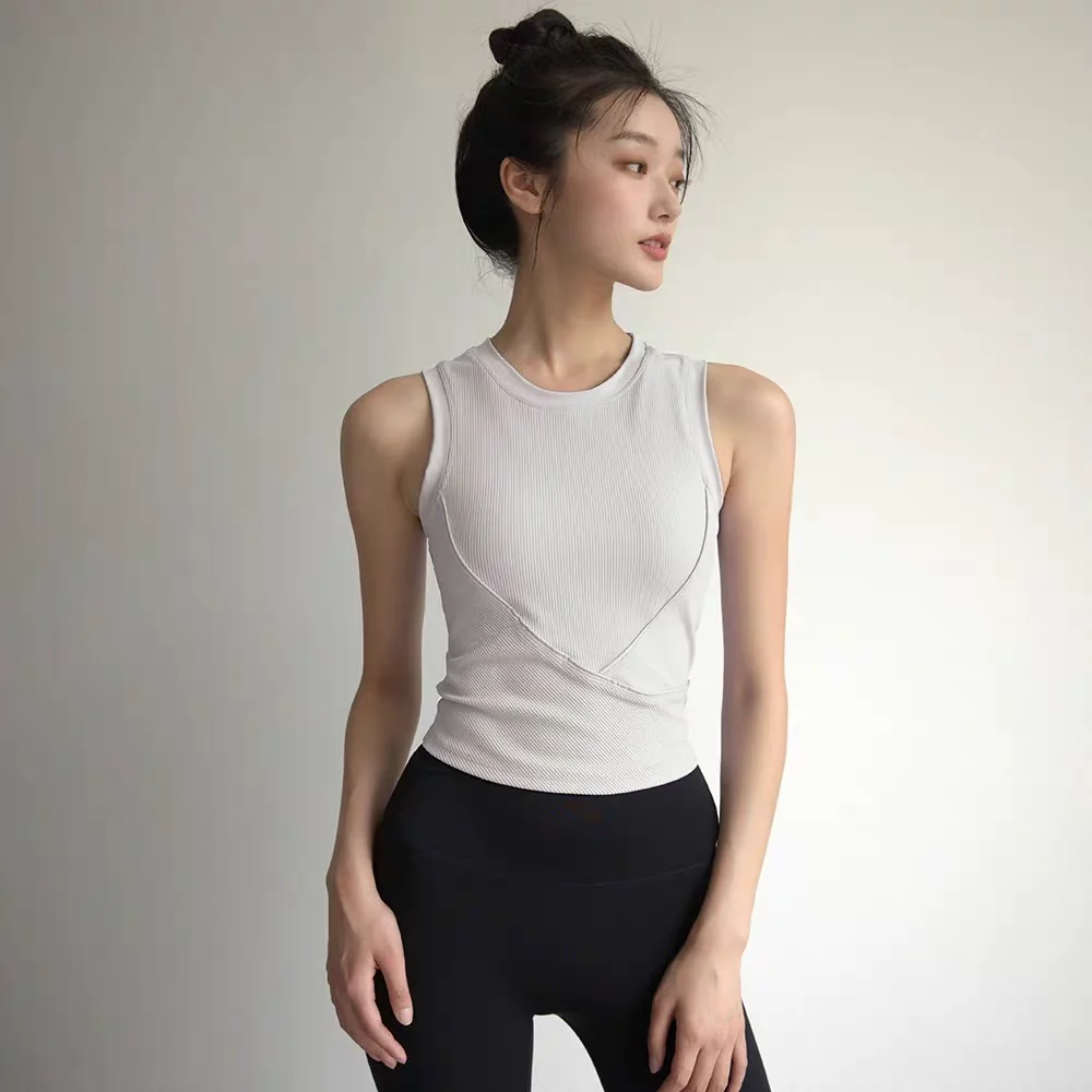 Women's High-Strength Shockproof Yoga Sports Bra Padded Push-Up Gym Bra Fitness Vest Top Running Gym Bra Sports Underwear image 5