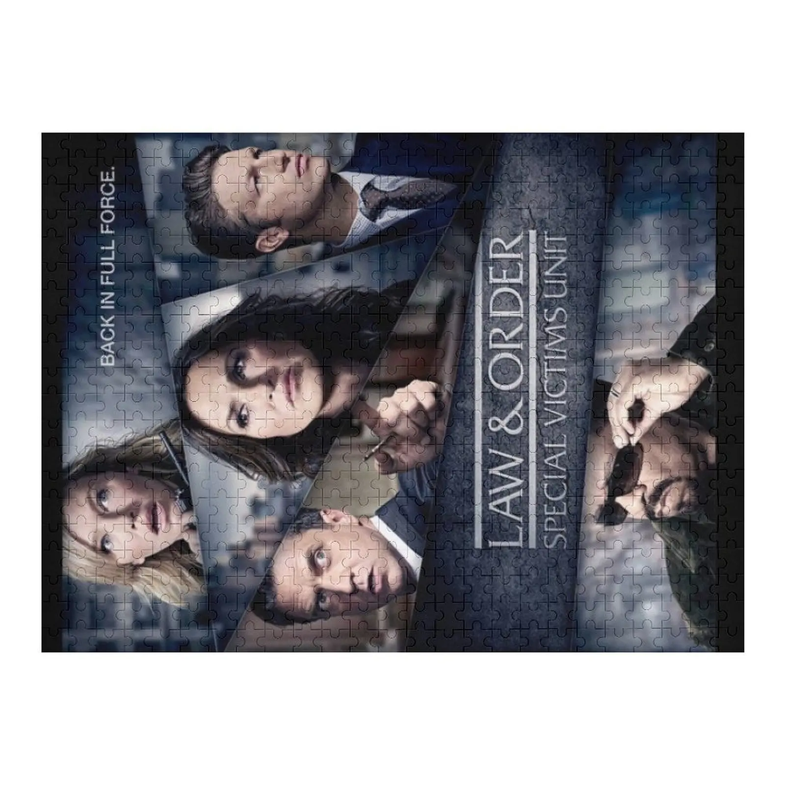 

SVU Back in Full Force Jigsaw Puzzle Baby Wooden Jigsaw For Kids Puzzle