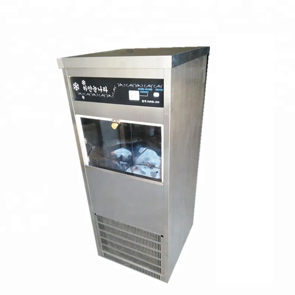 200kg Korea Milk Snow Ice Cream Shaver Machine Price