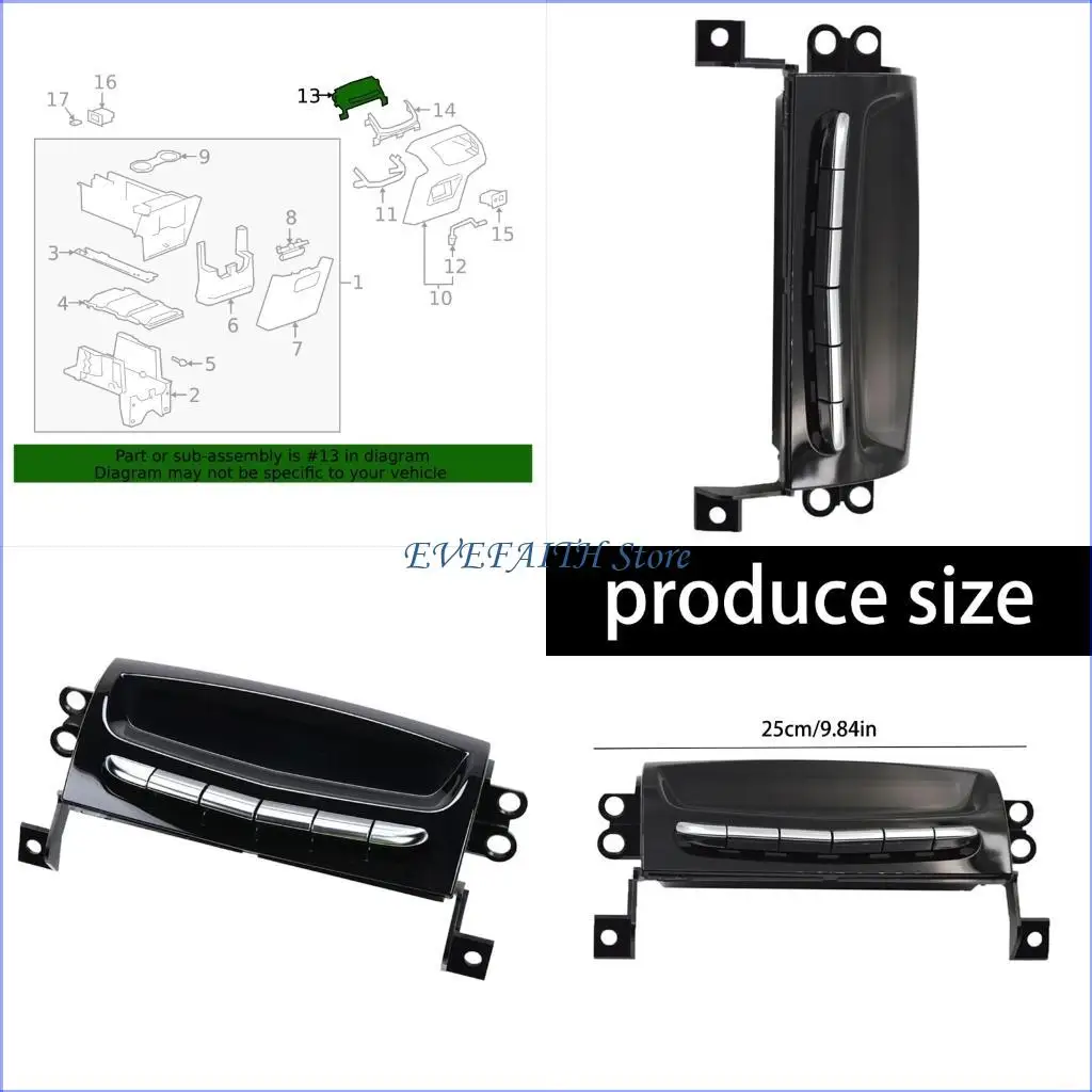 

124B 84477483 Car Heater Control Module High Stability Performances Automotive Use
