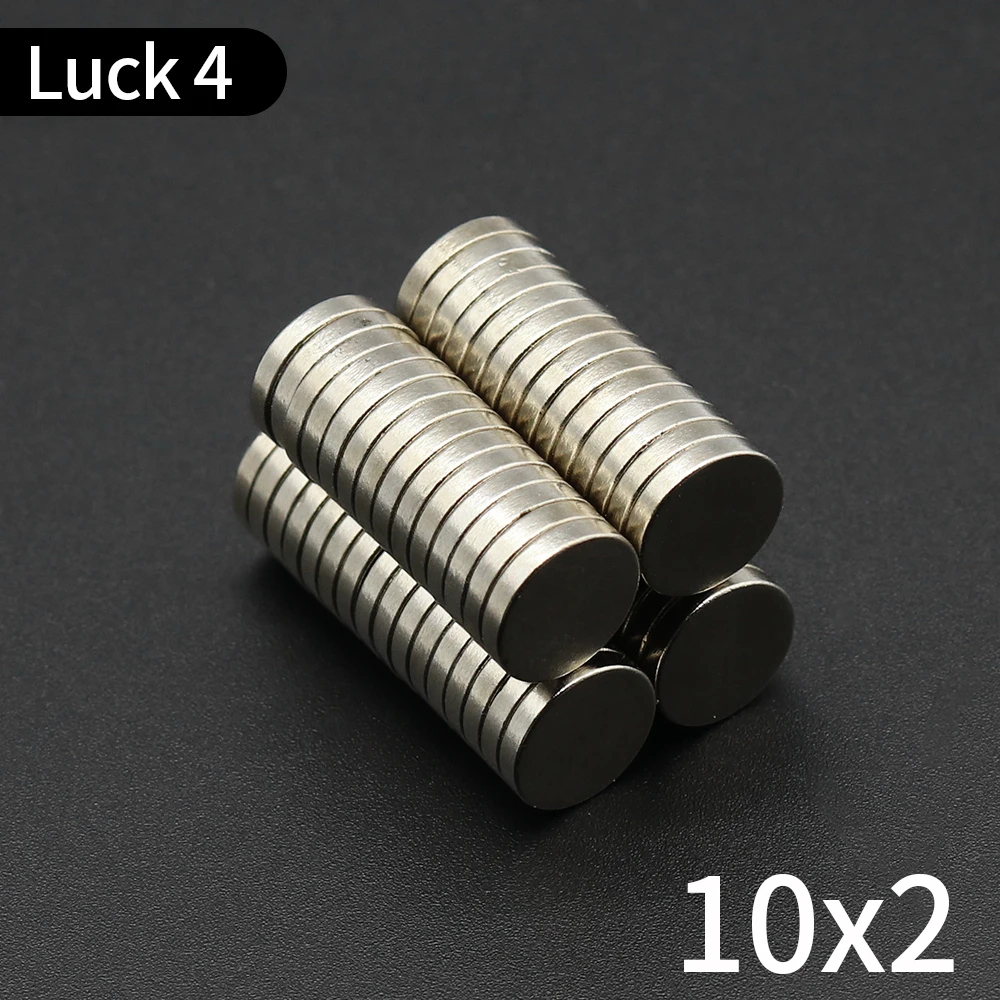 10/20/50/100/200Pcs Small Round Magnet 10x2 MM Neodymium Magnet N35 Permanent NdFeB Super Strong Powerful Magnets imans 10*2