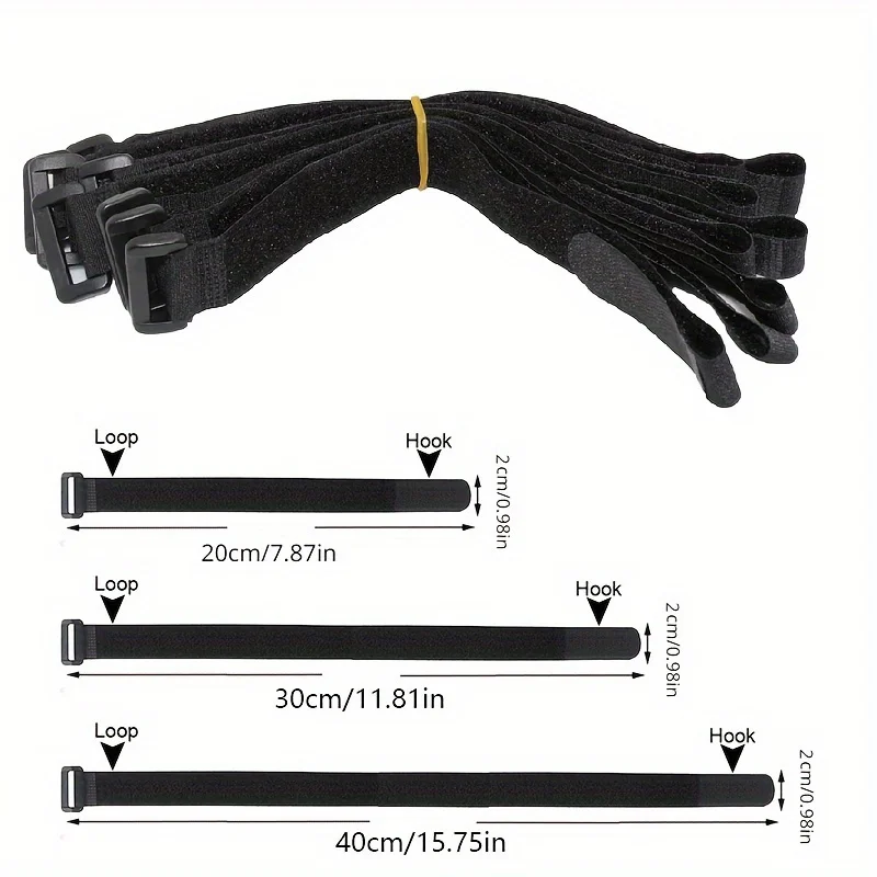 Reusable Strap - High Quality Multi Purpose High Quality Hook and Loop Safety Belt