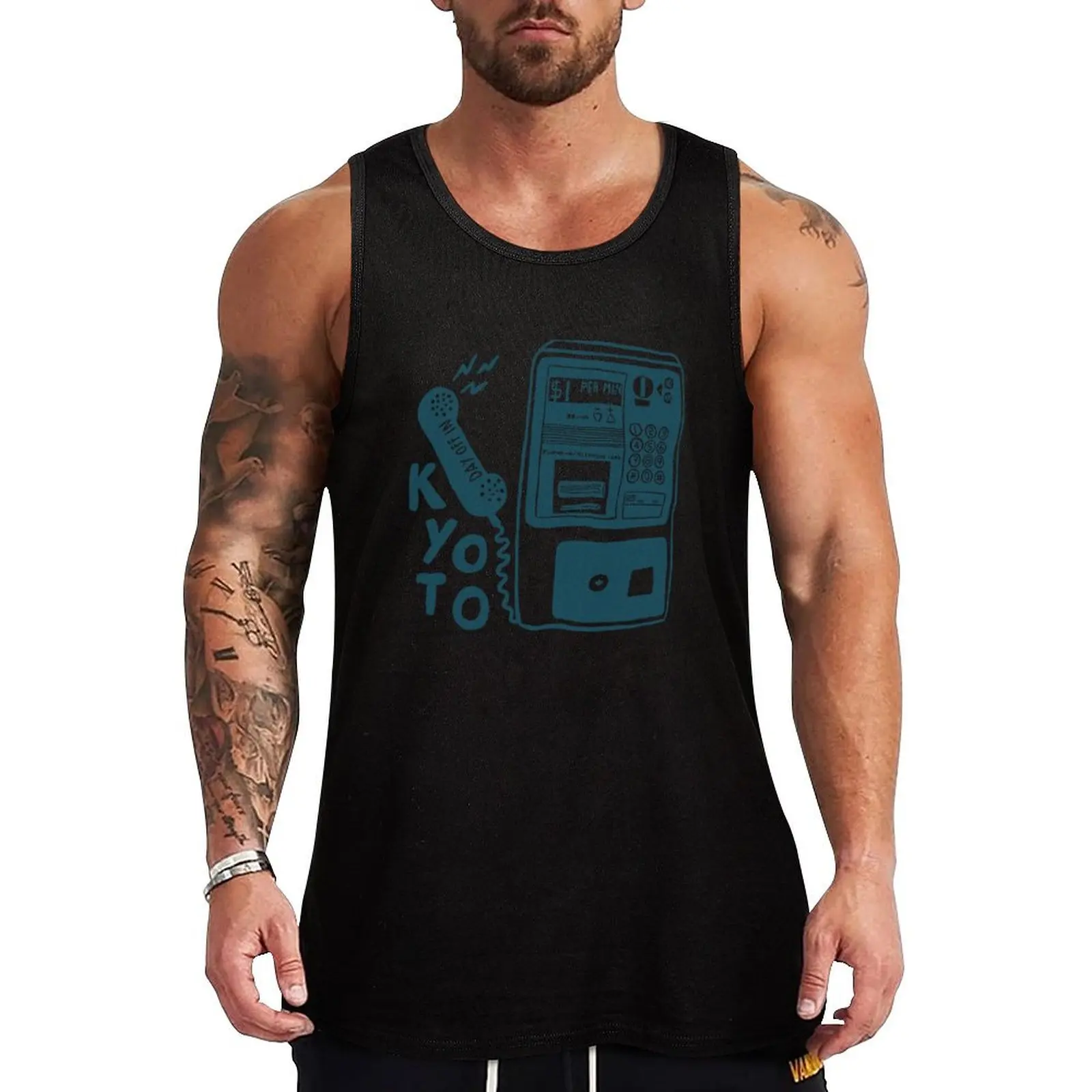 

Phoebe Bridgers Kyoto Tank Top Soft Cotton Tank Top Regular Fit Basic Undershirt