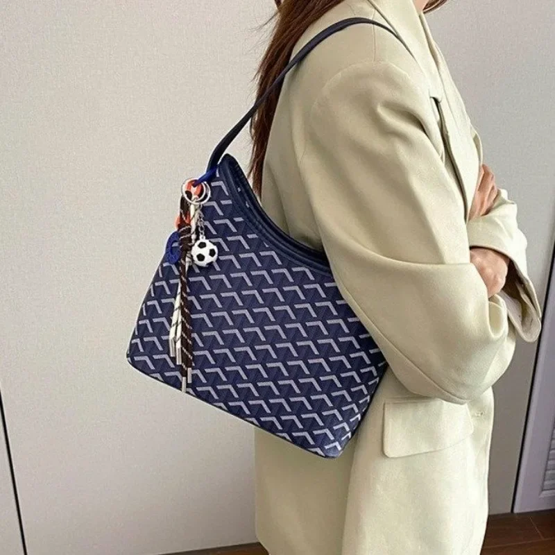 Borsa femminile a tracolla versatile Design raffinato Viaggio casual Elegante stile Maillard regolabile Nuovo modello 2025 Splendido