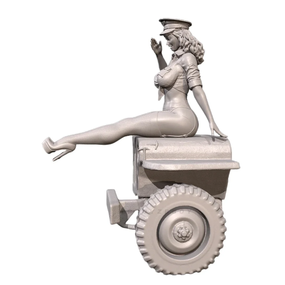 The height of man 38mm 50mm 75mm Resin model kits figure beauty colorless and self-assembled （3D Printing ） TD-7264/3D