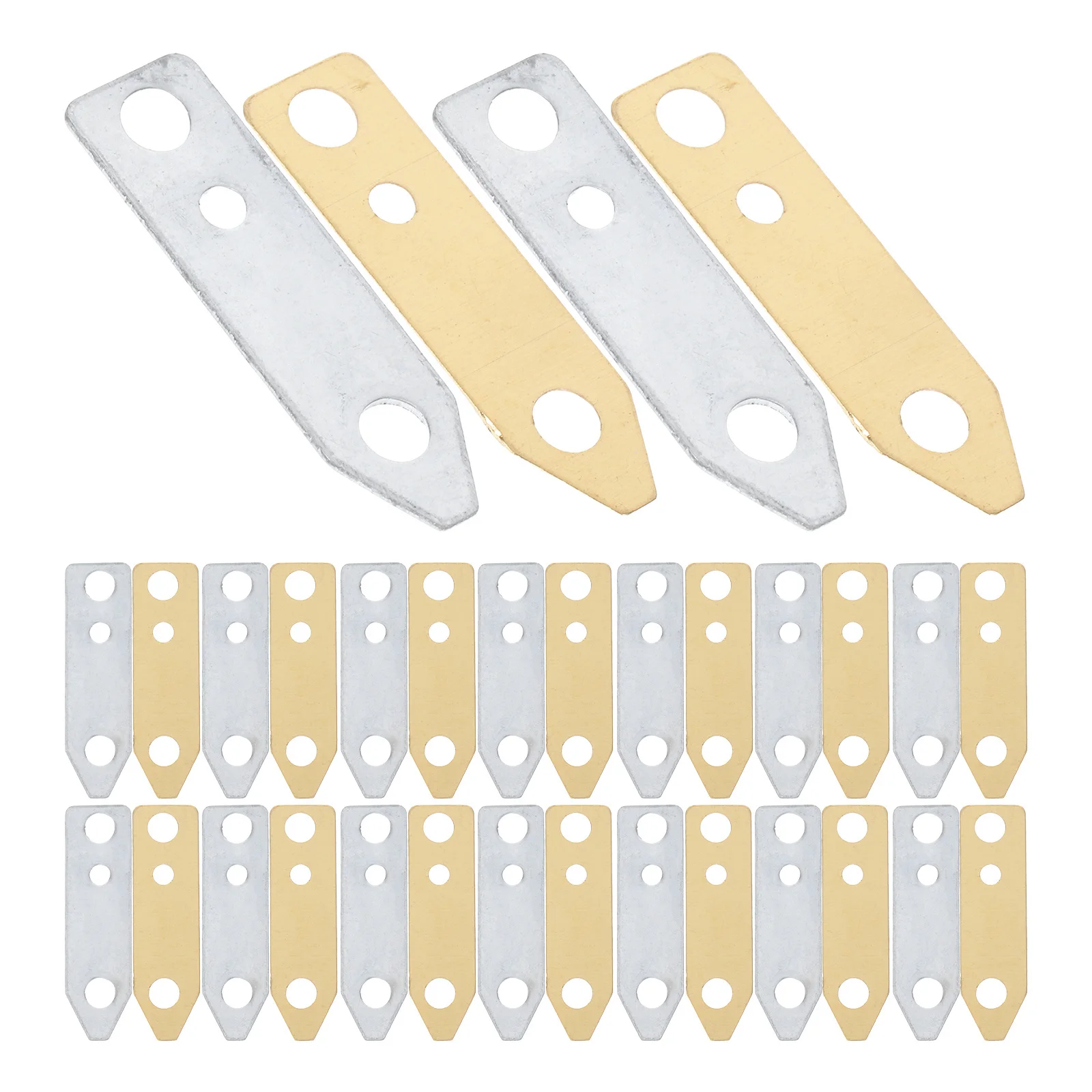 

40Pcs Copper Zinc Science Kit for Fruit Potato Experiments DIY Educational Project Strips Set Experiment Supplies