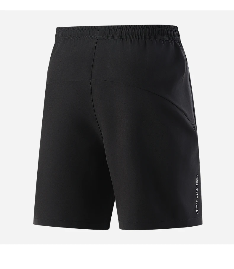 Men's Bottoms Summer Gym Workout Running Cycling Quick Drying Breathable Drawstring Waist Sports Shorts Reflective