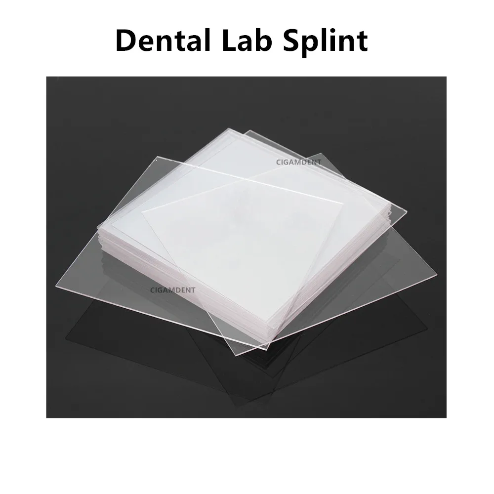 

Dental Lab Splint Hard Soft Orthodontic Retainer Thermoforming Material Vacuum Forming Sheet 0.8/1.0/1.5/2.0/3.0mm