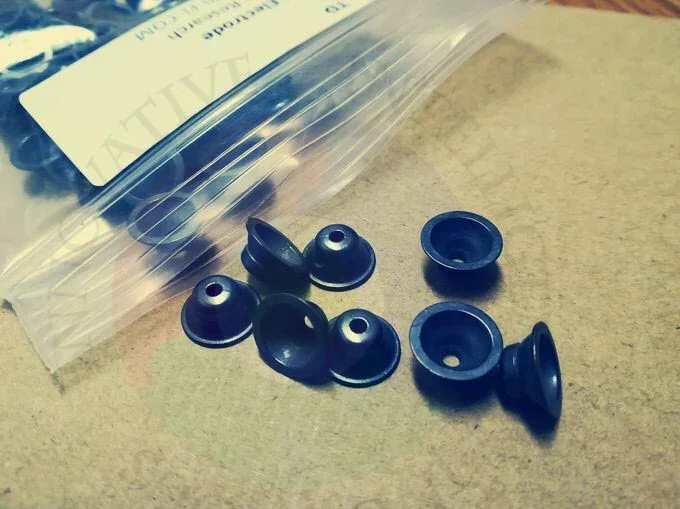 2pcs/lot Advanced Eeg Brain Electrode/disc Dry Electrode/silver Chloride Agcl, Suitable For Eeg Modules Such As Openbci