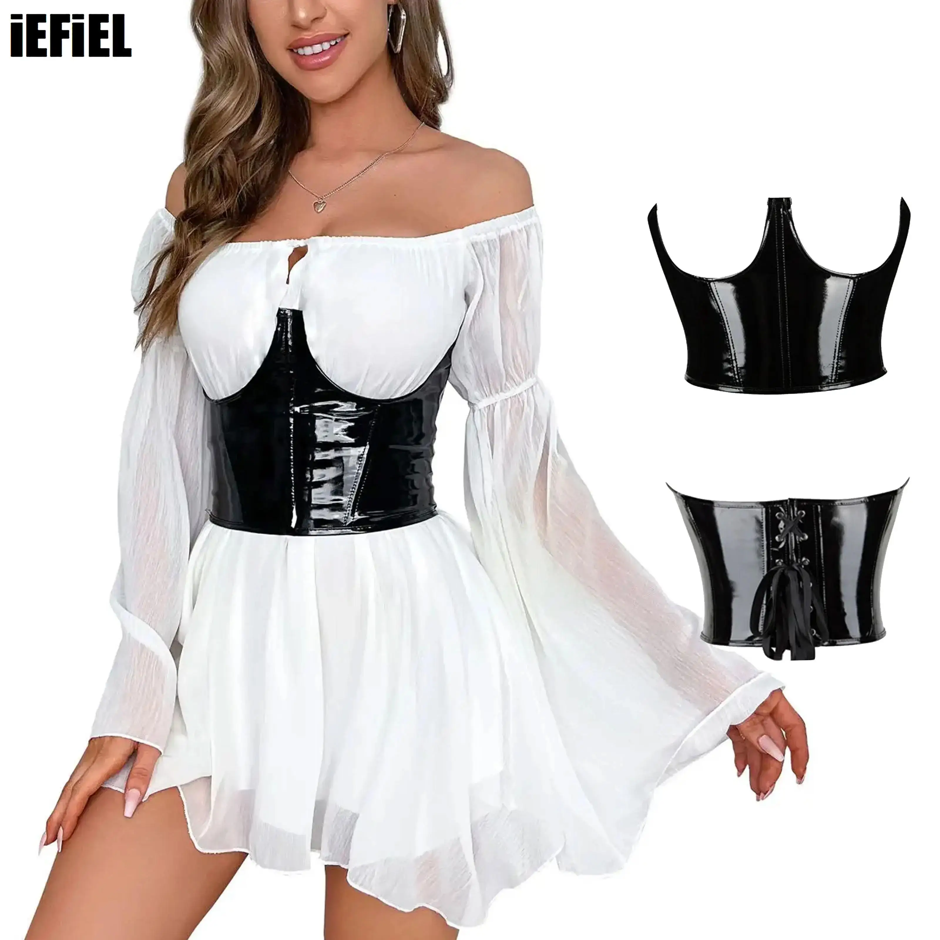 

Women Shaping Corset Belt Cummerbunds Elastic Waist Wide Belts Fashion Casual Luxury Brand Dress Lace Up Harness Bustier Waist