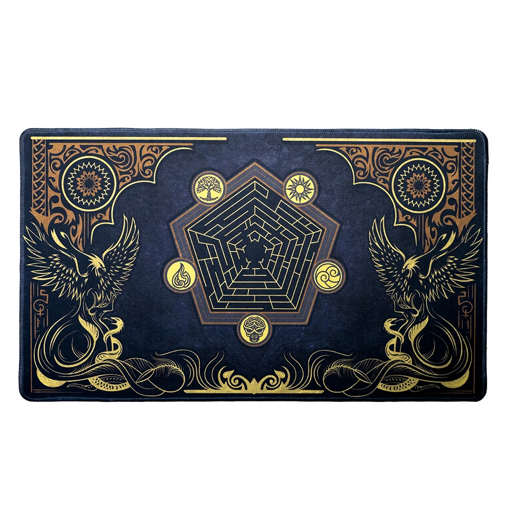 MTG Playmat Compatible for The Gathering Playmat Play MTG TCG Play Mat Art Designs Accessories