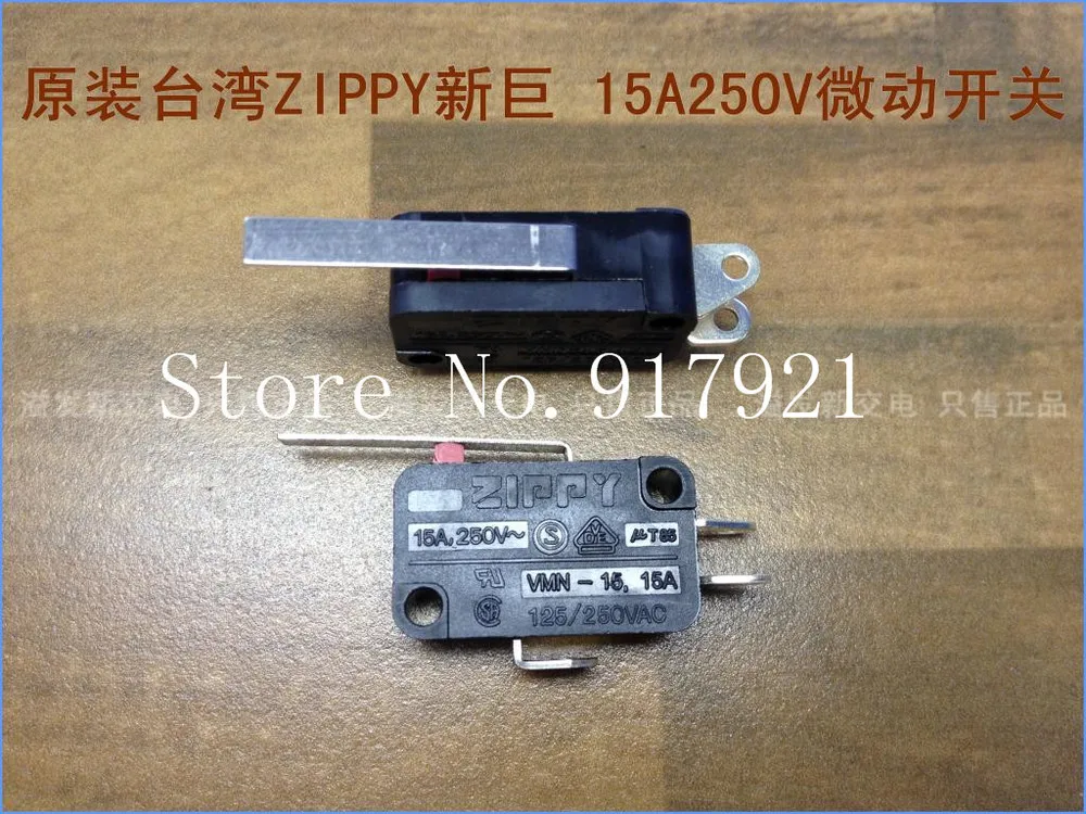 [ZOB] The original Taiwan ZIPPY VMN-15 15A import short handle micro switch 15A250V limit switch  --50pcs/lot