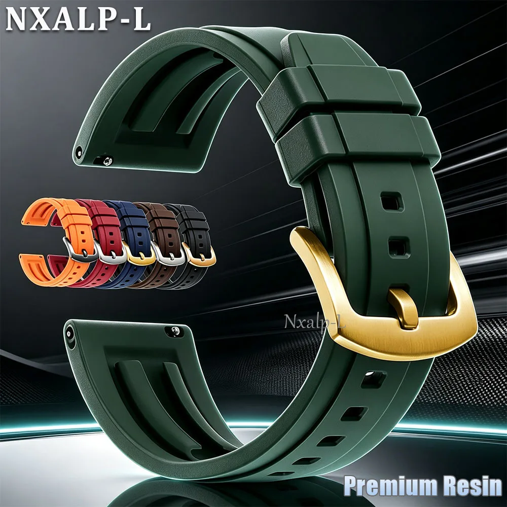pulseira-de-resina-premium-para-relogio-pulseira-de-silicone-elastomero-18mm-20mm-22mm-para-mulheres-e-homens-pulseira-esportiva-a-prova-d'agua-e-suor-liberacao-rapida