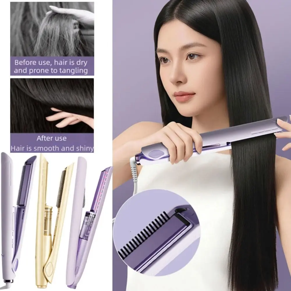 ice-sensation-water-mist-cold-mist-hair-straightener-red-light-heating-30s-rapid-heating-steam-hair-straightener-for-us
