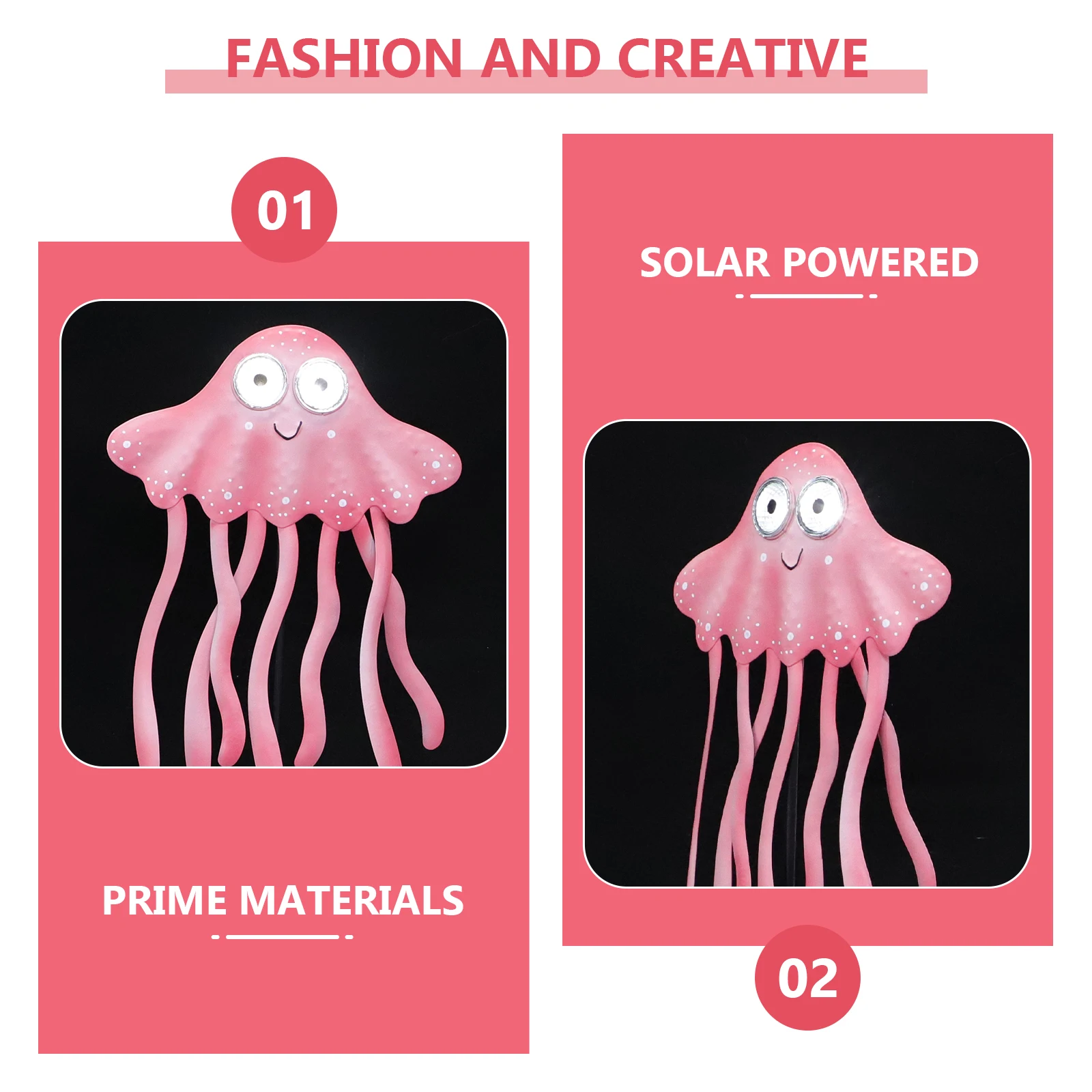 

Octopus Lamp Solar Powered Garden Light Waterproof Iron LED Decorative Yard Landscape Outdoor Stake Solar Lawn Light