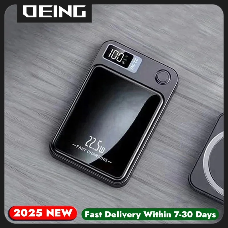 

Magnetic Power Bank For iPhone 11 12 13 14 15 16Pro Max 16Plus Portable Wireless Powerbank Phone Fast Charger for Samsung Xiaomi