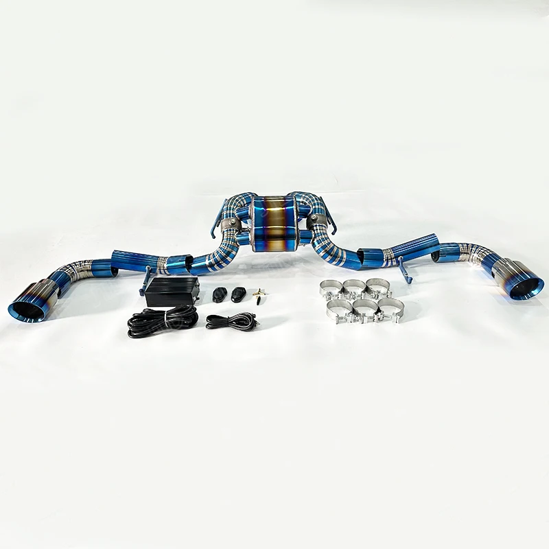 

JTLD for McLaren 570S & 540C High Performance Titanium Valved Exhaust Smooth Surface Enhanced Acceleration Response 100% Fit