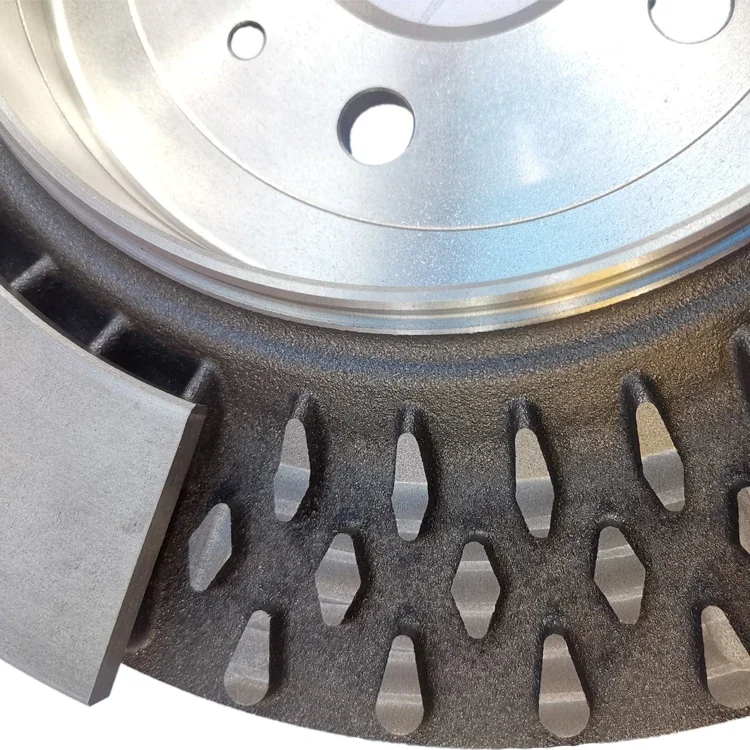 High carbon steel automotive brake discs and pads suitable for most vehicles