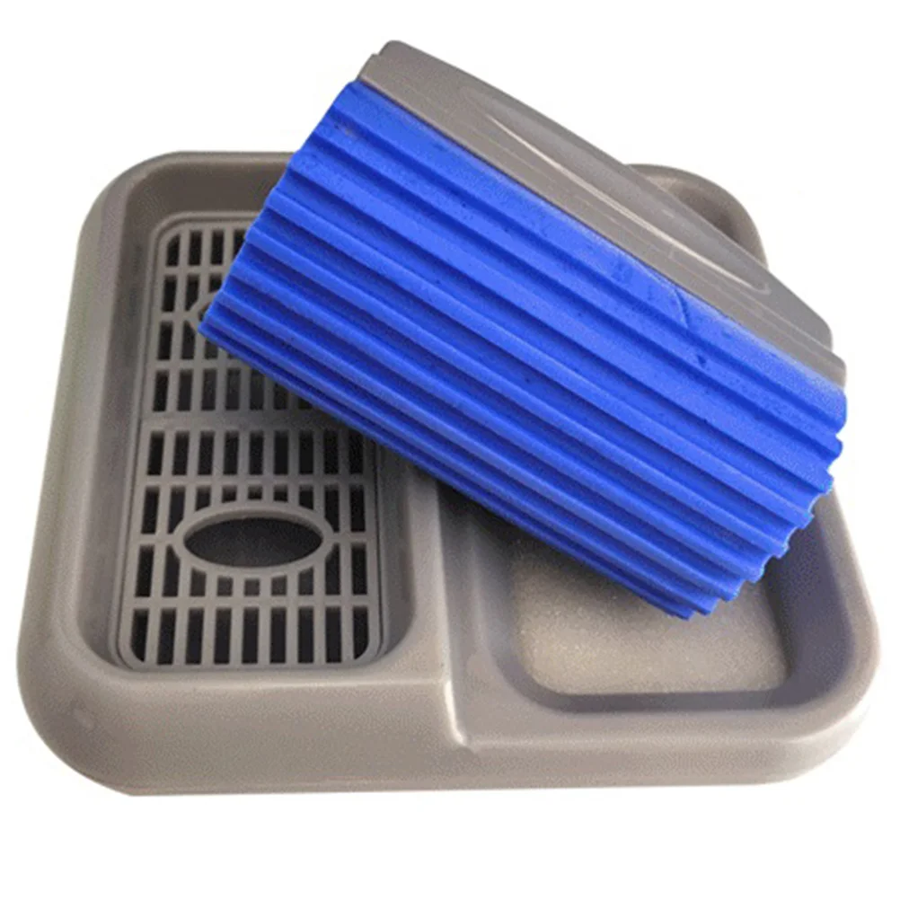 

1Pcs Blackboard Eraser Dustless Chalk Cleaner Collodion Whiteboard Duster Portable for Home Office School Use Assorted Color