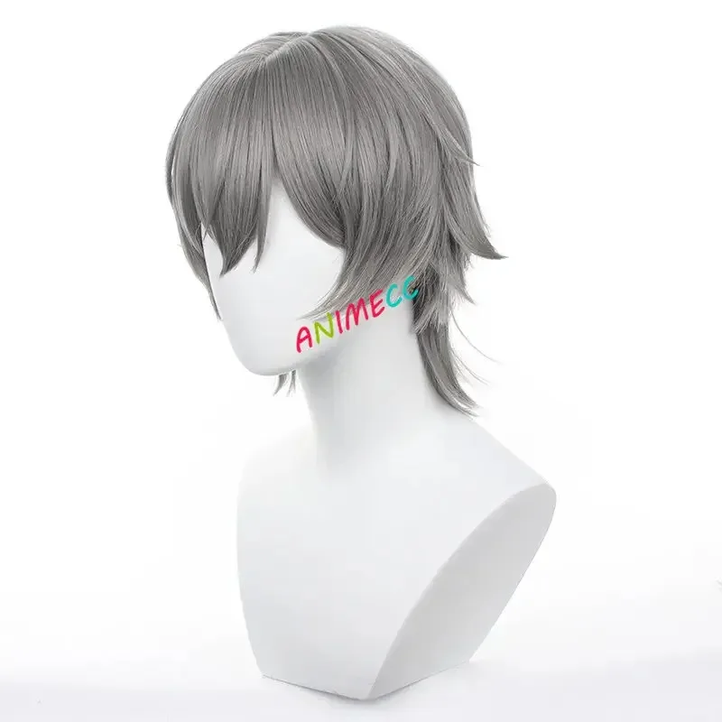 هونكاي ستار السكك الحديدية تريل بليزر Caelus شعر مستعار تأثيري مقاومة للحرارة الاصطناعية أنيمي لعبة هالوين للنساء الرجال غطاء شعر مستعار مجاني