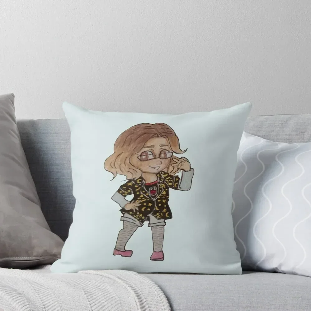 Chibi sona Throw Pillow Custom Cushion christmas pillow case Couch Pillows Sofa Cushion Cover pillow