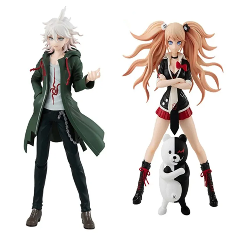 POP UP PARADE Danganronpa Monokuma Reload Black White Bear Nagito Komaeda GK PVC Action Figure Toy Collection Game Model Doll