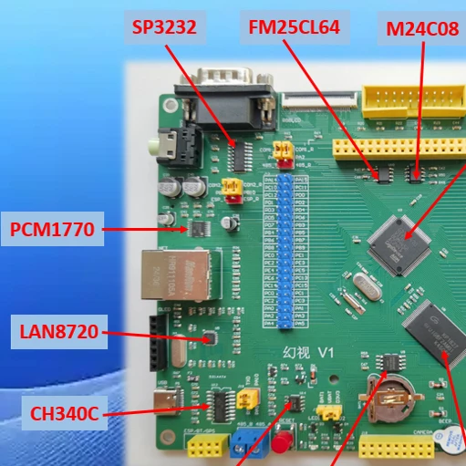 

GD32F470VIT6 domestic microcontroller development board replaces STM32F429 technical support