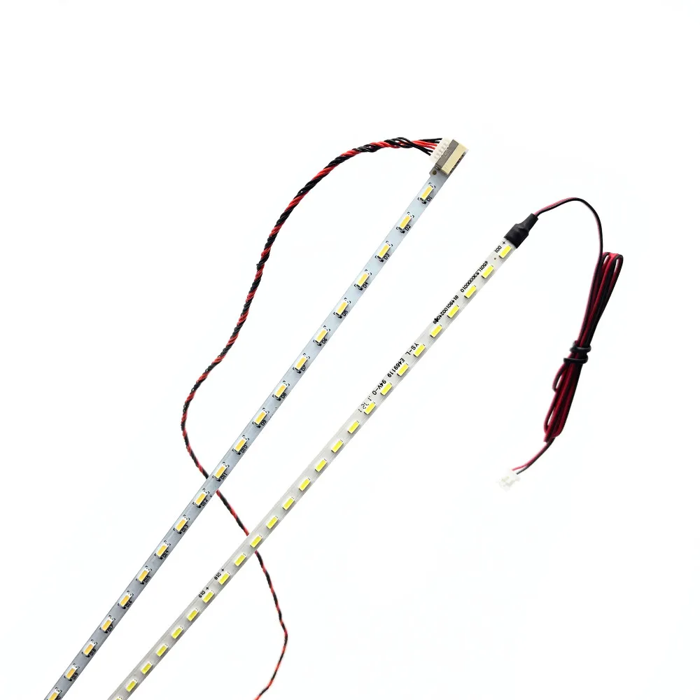 3 pezzi/lottp 23.6 pollici 24 pollici 533mm lampada LED LCD lunga modificata LED 1.6MM spessore alta luminosità 100% nuovo 2pin + 6PIN