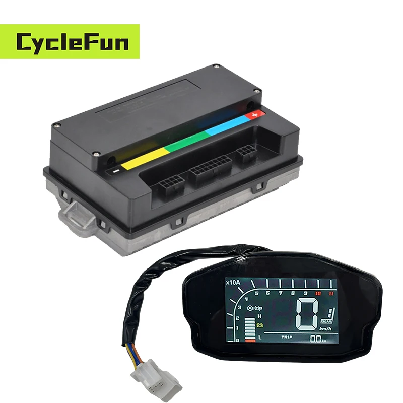 

Контроллер Votol EM-50 55A DC 48 В-72 В Контроллер двигателя BLDC с дисплеем DKD для комплектов для переоборудования электрических мопедов и скутеров