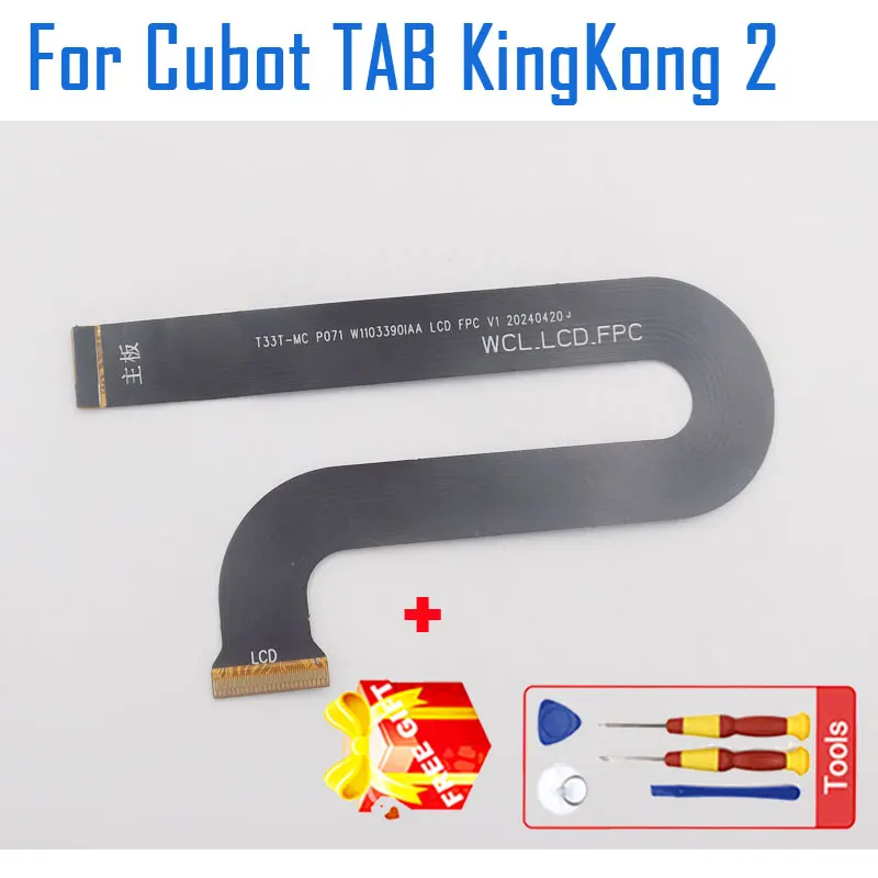 

New Original Cubot TAB KingKong 2 Display Screen Cable flex FPC For CUBOT TAB King Kong 2 Tablet