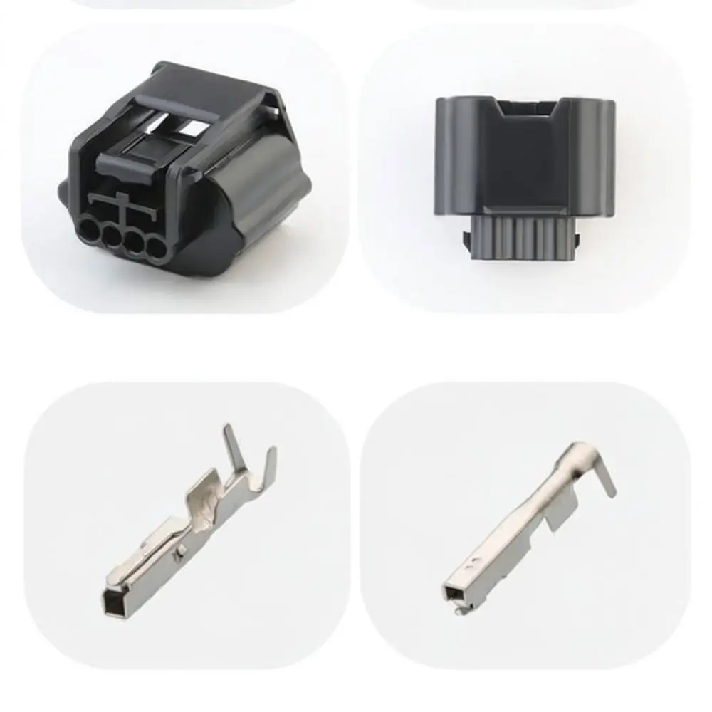 For For Gxk Automotive Electrical Plug 4 Pin Connector Sensor Terminal Housing Air Flow Meter Wiring Harness Adapter Kit
