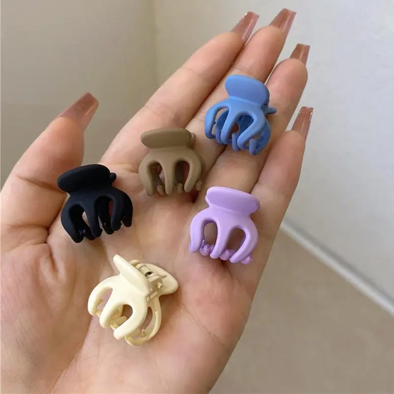 5/20Pcs Colorful Small Claw Clip Headdress Fashion Mini Hair Clips Girls Bangs Clip Hair Claw Kid Hair Accessories Headwear