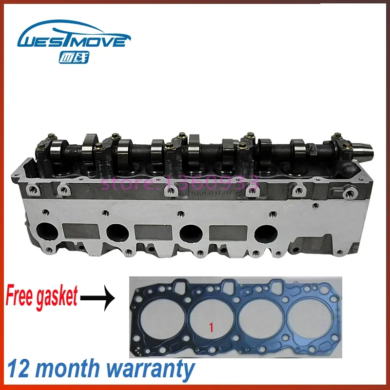 المحرك: 1KZ 1KZTE 1KZ-TE مجموعة رأس اسطوانة كاملة لتويوتا 3.0L 11101-69175 908782 11101 69175 1110169175 #4