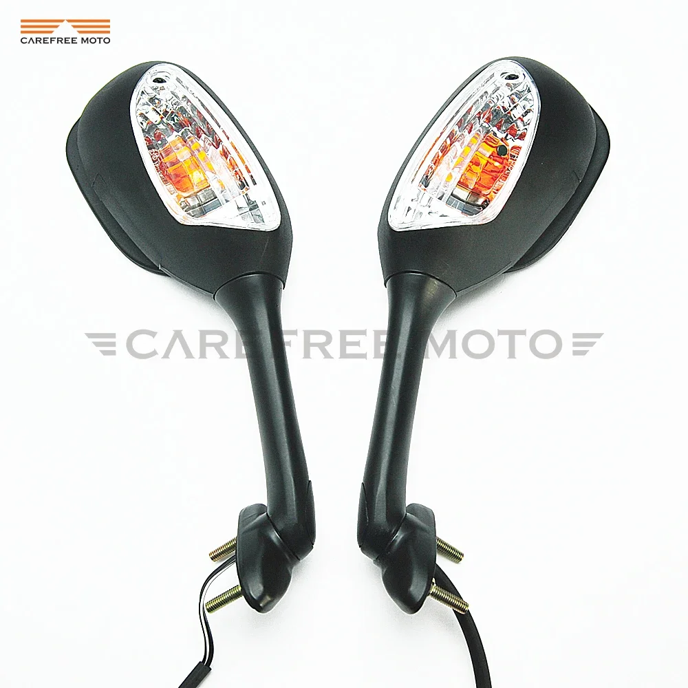 

Black LED Turn Signal Light Motorcycle Rear Side Mirror Moto Turning Lights Case for SUZUKI Gsxr600 Gsxr 750 2008-2010 K8