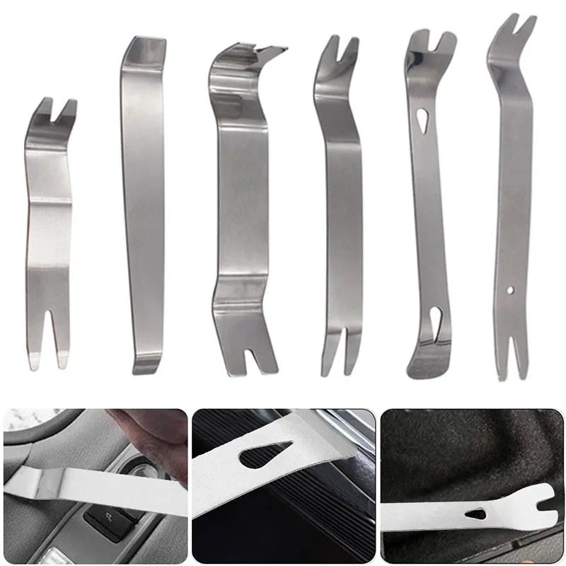 

6 шт./набор, инструменты для снятия панели и приборной панели