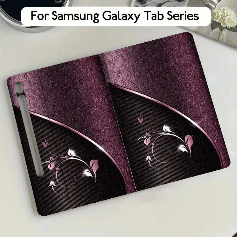 

Carbon Fiber Love Heart Luxury Gift For Samsung Galaxy Tab S10 S9 S8 S7 FE Lite Soft Flexible Support Tablet Case