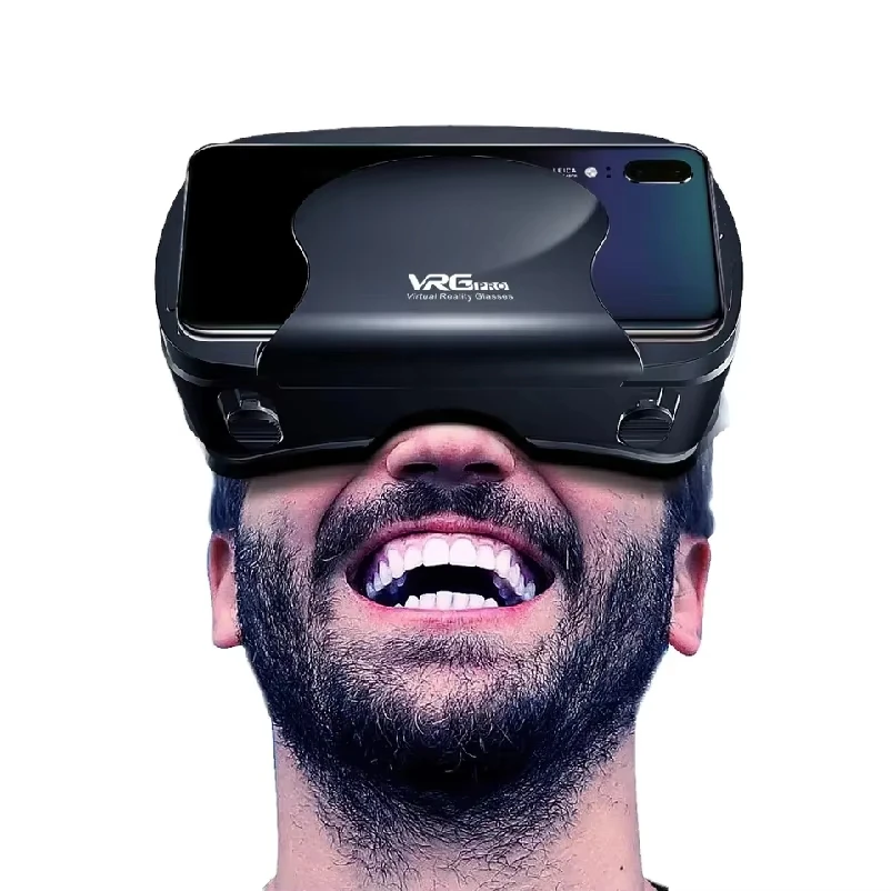 Wide Angle Full Screen 3D VR Headset Virtual Reality Glasses Fit 5-7 Inch Mobile Phones